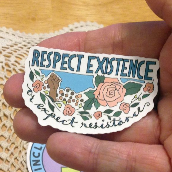 Feminist / women's rights Stickers for laptop, cellphone, crafts - Picture 5 of 7